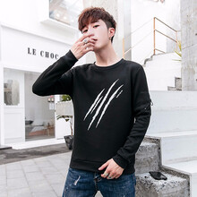 富貴鳥（FUGUINIAO） 長(zhǎng)袖 男士T恤 黑色薄款 XL，L，加大，XXXL，M，XXL