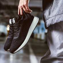 安踏（ANTA）跑步鞋黑/深灰/安踏白-4 41