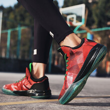 艾弗森籃球鞋1126大紅黑色 