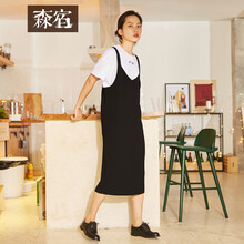 森宿 純色  連衣裙