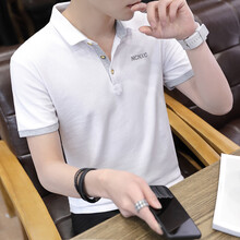 古萊登（GODLIKE） 短袖 男士T恤 T525白色灰 XL，L，XXXL，XXL，M