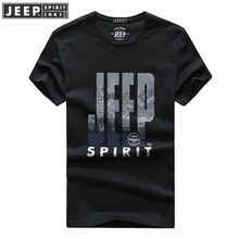 Jeep 短袖 男士T恤 黑色(4070款) 