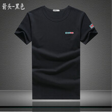 富貴鳥(niǎo) 短袖 男士T恤 箭頭-黑色 