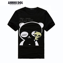 annkcool 短袖 男士T恤 黑色 XL，L，M，XXL