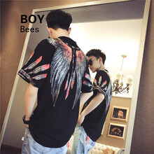 Boy Bees 短袖 男士T恤 黑色 M