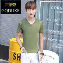 古萊登（GODLIKE） 短袖 男士T恤 軍綠 XL，L，XXXL，M，XXL