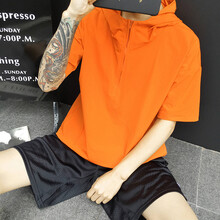 普戈斯（PUGESI） 短袖 男士T恤 桔色 