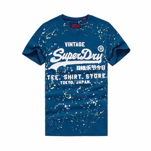 Superdry 短袖 男士T恤 海岸藍色 