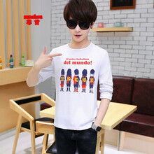 尊首（ZUNSHOU） 長(cháng)袖 男士T恤 #69足球小將白色 