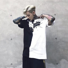 丹杰仕（DANG JIE SHI） 短袖 男士T恤 后背有閃電(閃電拼接) S，XL，L，XXL，M
