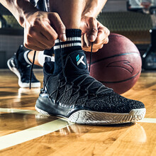 安踏（ANTA）籃球鞋-2/黑/安踏白 