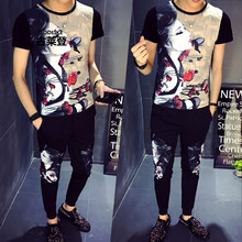 古萊登（GODLIKE） 短袖 男士T恤 W173卡其色C307-  XL，L，XXXL，M，XXL