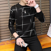 傳奇保羅（CHUANQIBAOLUO） 長(zhǎng)袖 男士T恤 w07黑色 XL，L，XXXL，M，XXL
