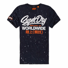 Superdry 短袖 男士T恤 低音藍 