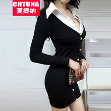 夏提納（CHATTUNA）  抽褶 連衣裙