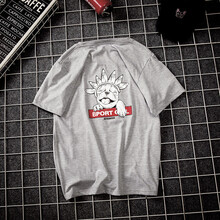 HM 短袖 男士T恤 灰色 XL，L，M，XXL