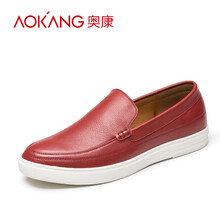 奧康（Aokang）男士紅色155218266偏大一碼 38