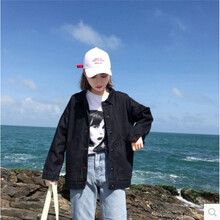 古萊登（GODLIKE） POLO領(lǐng) 長(cháng)袖 女 短外套 口袋，紐扣