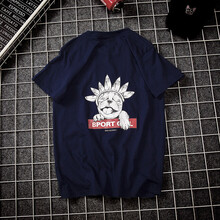 HM 短袖 男士T恤 深藍(lán)色 XL，L，XXL，M