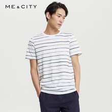 ME&CITY 短袖 男士T恤 彌漫灰組 