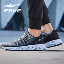 鴻星爾克（ERKE）跑步鞋正白/正黑3201 44，39，40，41，42，43