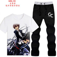 古萊登（GODLIKE） 短袖 男士T恤 6#長褲套裝 
