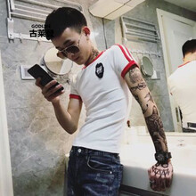 古萊登（GODLIKE） 短袖 男士T恤 旋轉(zhuǎn)白 S，XL，L，M，XXXL，XXL