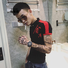 古萊登（GODLIKE） 短袖 男士T恤 751黑色 S，XL，L，M，XXXL，XXL