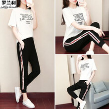 羅蘭利 花邊 短袖 T恤 女 圓領(lǐng)