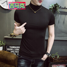 吉馬克（jimake） 短袖 男士T恤 黑色 S，XL，L，M，XXL