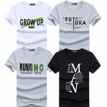 過迭 短袖 男士T恤 HTY短袖UP白+FT灰+R字母灰+大M黑 S，XL，L，XXL，XXXL，M