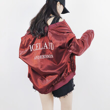 糖果色工裝女