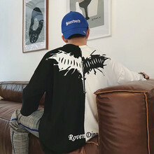 其他品牌 七分袖 男士T恤 蝙蝠七分袖 