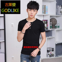 古萊登（GODLIKE） 短袖 男士T恤 BYJZ-H120黑色 XL，L，XXL，XXXL，M