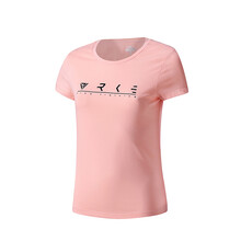 鴻星爾克（ERKE） 撞色 短袖 T恤 女 圓領(lǐng)