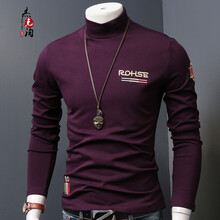 杰克淘 長(cháng)袖 男士T恤 紫色 S，XL，L，XXL，M，XXXL