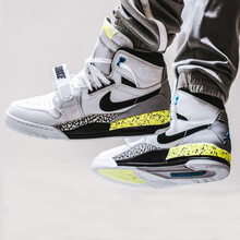 耐克（NIKE）籃球鞋AJ312白綠AQ4160-107 