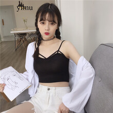 木清清吊帶/背心修身型