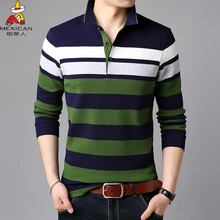 稻草人（mexican） 長(zhǎng)袖 男士T恤 綠色DQLM5802 XL，L，XXXL，M，XXL