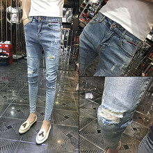 古萊登（GODLIKE） 修身褲 原創(chuàng  )設計 男士牛仔褲