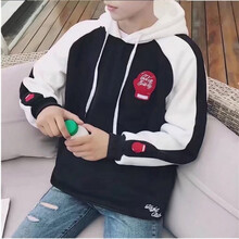 尊尚鳥（ZunshangniaO） 長袖 男士T恤 拳頭黑色 S，XL，L，XXL，M