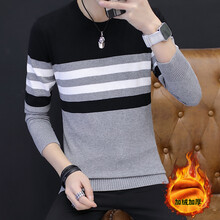 富貴鳥（FGN） 長袖 男士T恤 灰色(加絨) XL，L，XXXL，XXL，加大，M