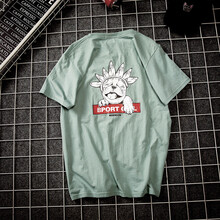 HM 短袖 男士T恤 豆綠 XL，L，M，XXL