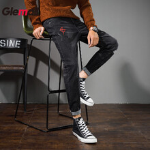 Glemall   男士牛仔褲