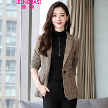 簡(jiǎn)·草（JEENGRASI） 西裝領(lǐng)  女 短外套 
