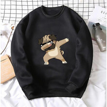 古萊登（GODLIKE） 長(zhǎng)袖 男士T恤 捂臉狗黑色衛(wèi)衣 S，XL，L，XXL，M，XXXL