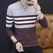 富貴鳥（FGN） 長袖 男士T恤 卡其色 XL，L，加大，M，XXXL，XXL