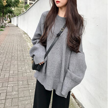 毛衣外套女開(kāi)叉