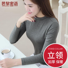 灰色厚t恤女