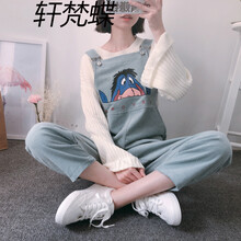 女條絨花褲